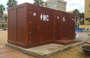 módulo prefabricado para cuarto de baño