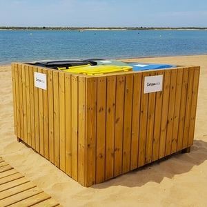 caja de almacenamiento de madera