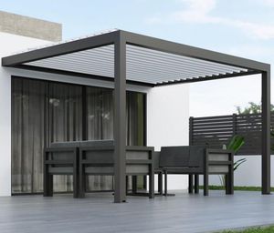 pérgola adosada