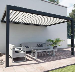 pérgola adosada