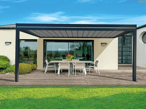pérgola adosada