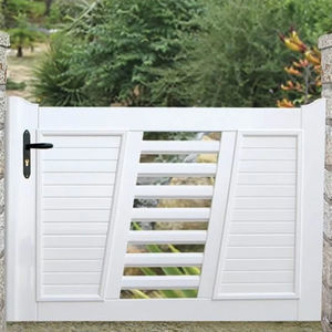 puerta para jardín de PVC