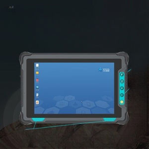pantalla táctil sobre mueble