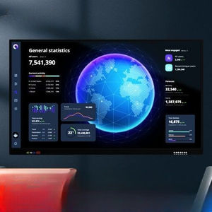 pantalla LED con pantalla táctil