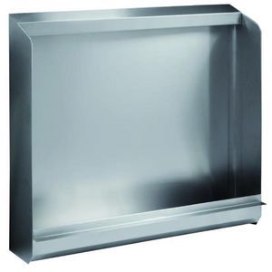 nicho de pared de acero inoxidable