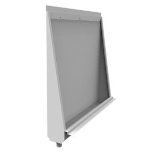nicho de pared de acero inoxidable