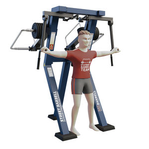 máquina de musculación extensión de espalda