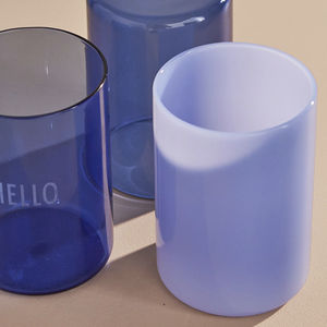 vaso en vidrio borosilicato