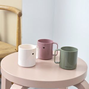 taza de plástico