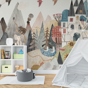 papel pintado contemporáneo