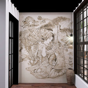 papel pintado contemporáneo