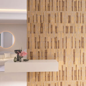 papel pintado laminado de oro