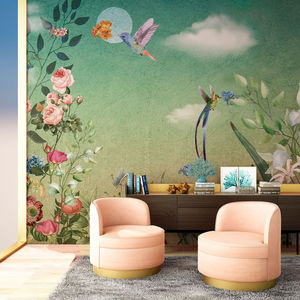 papel pintado contemporáneo