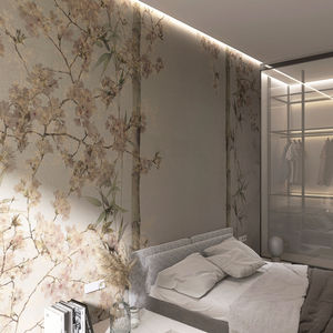 papel pintado laminado de oro