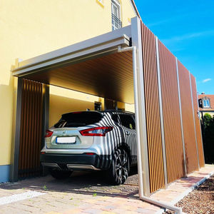 cubierta para aparcamiento de aluminio