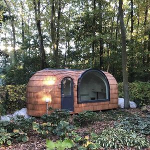 microcasa en forma de iglú