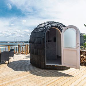ducha de exterior para piscina