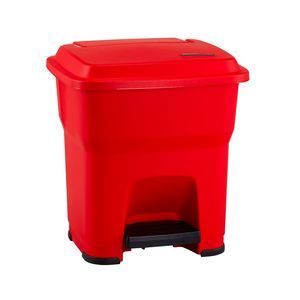 cubo de basura de plástico