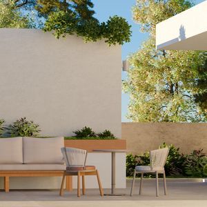 silla de jardín contemporánea