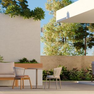 silla de jardín contemporánea
