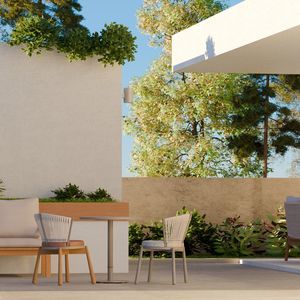 silla de jardín contemporánea