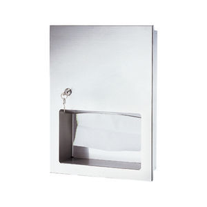 dispensador de toallitas de papel empotrable