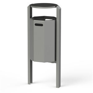 cubo de basura público