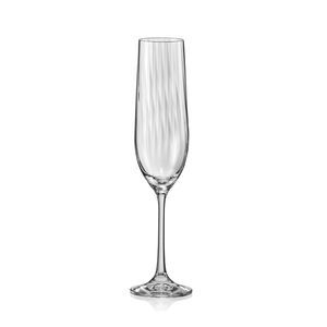copa de cava de cristal