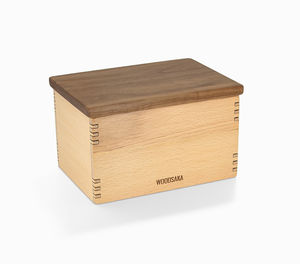caja de almacenamiento de madera