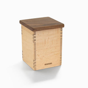 caja de almacenamiento de madera