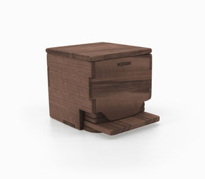 posavasos de nogal