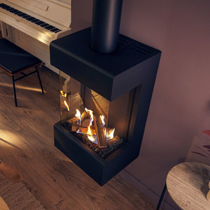 chimenea de gas