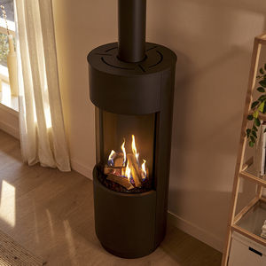 chimenea de gas
