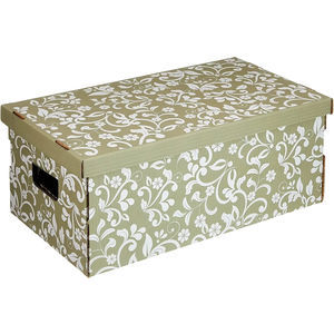 caja de almacenamiento de cartón