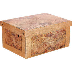 caja de almacenamiento de cartón