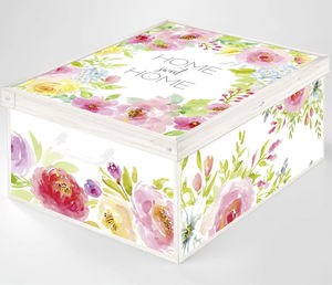 caja de almacenamiento de cartón