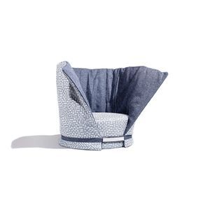 cama para perros de cuero