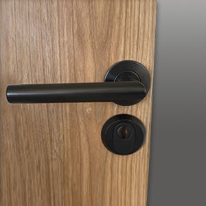 kit para puerta de acero inoxidable