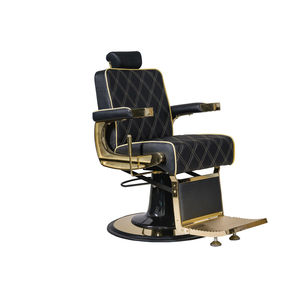 sillón de barbero de cuero