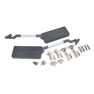 sistema para puerta abatible para mueble