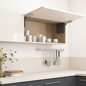 sistema para puerta abatible para mueble