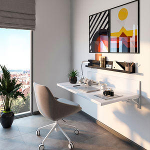 soporte de pared para estanterías