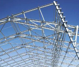 tijeral metálico para edificios