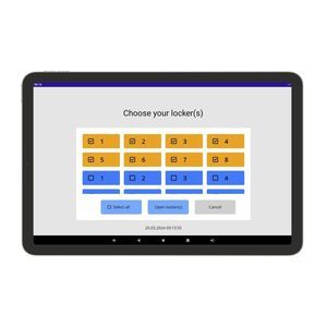 teclado de control para sistema domótico