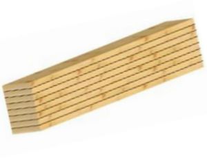 panel de madera laminada encolada para techado