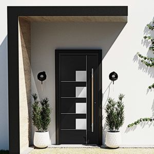 decoración para puertas de aluminio