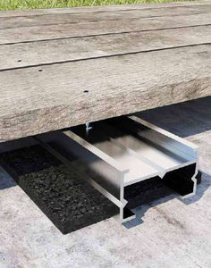 perfil de fijación de aluminio