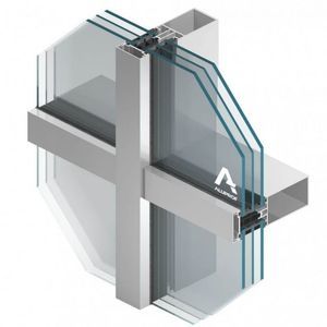 sistema de fachada de aluminio
