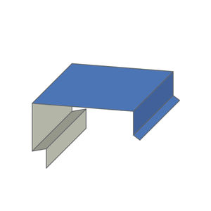 albardilla de acero galvanizado