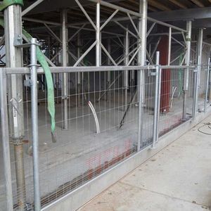 barrera de protección de acero galvanizado